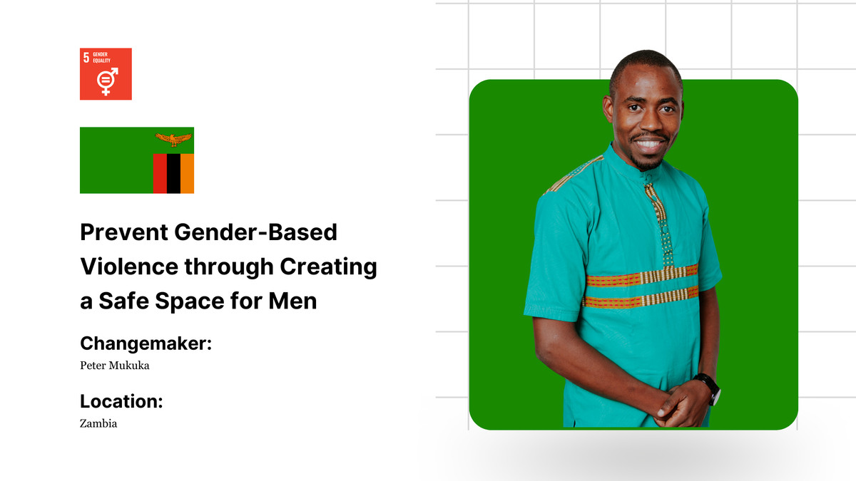 Prevent gender based violence by creating a safe space for men